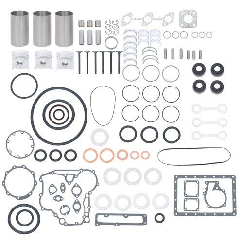 Engine L245 L245DT L245C D1101 Overhaul Rebuild Kit For Kubota  Engine Tractor