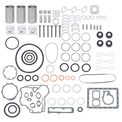 Engine L245 L245DT L245C D1101 Overhaul Rebuild Kit For Kubota  Engine Tractor
