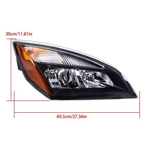 Headlight For Freightliner Cascadia 2018-2023 Right Passenger Side Headlamp