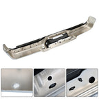 Rear Chrome Step Bumper Assembly For Ford F150 04-06 W/ Object Sensor Holes