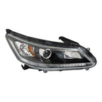 1PCS Passenger Headlight Assembly Fit For Honda Accord 2013-2015 Clear Halogen