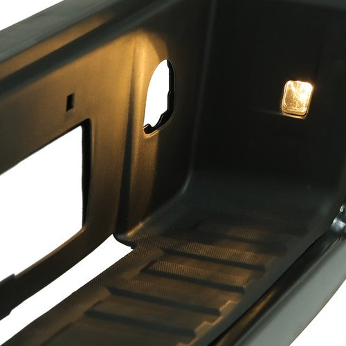 Black Rear Step Bumper for 2014-2018 for Chevy Silverado for Sierra 1500