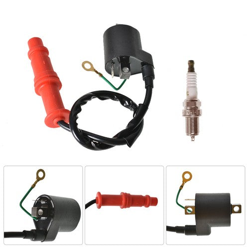 New For Polaris Sportsman 500 1996 1997 1998-2002 US Ignition Coil & Spark Plug