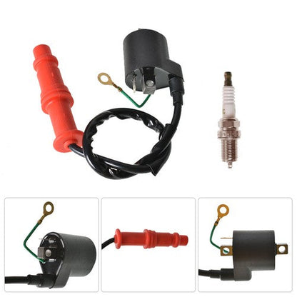New For Polaris Sportsman 500 1996 1997 1998-2002 US Ignition Coil & Spark Plug