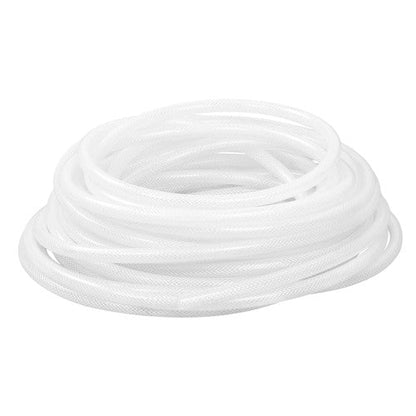 Plastic Vinyl Tubing 50 ft High Pressure Clear Braided Hose 1/4" ID × 7/16" OD