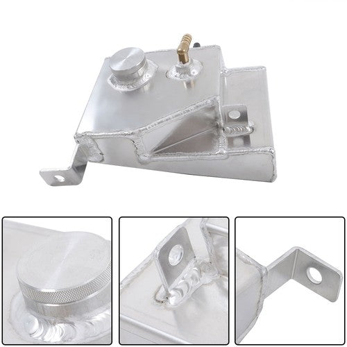 Aluminum Coolant Tank Expansion Recovery Overflow Can For Mazda Miata 1990-1997