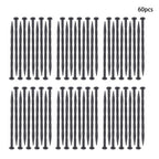 Edging Nails Garden Anchoring Spikes 8 Inch 60 Pcs Plastic Spiral Landscape