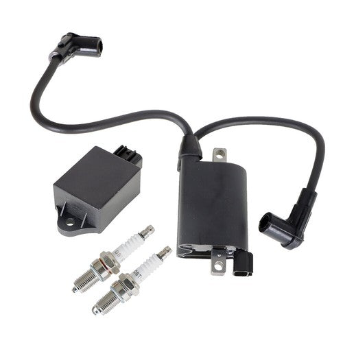 Ignition Coil igniter CDI Spark Plug Fit For EZGO Golf Cart 04-08 W/ MCI Engine