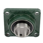 Self-Aligning UCF210-32 Pillow Block Bearing Solid Base 2" Bore 4-Bolt 2Pcs