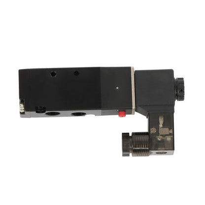 1/8'' 5 Port, 2 Position Pneumatic Solenoid Valve, 110V AC Coil, Air Return