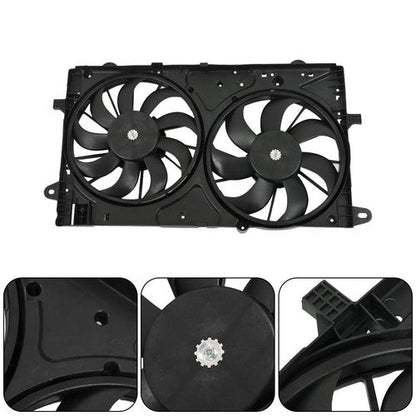 20979495 For 2013-2015 Chevy Malibu 2.0L 2.5L L4 Radiator Cooling Fan Assembly