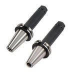 2Pcs High Speed CAT40-ER20 Collet Chucks 6" Gage Length Balanced G2.5/25000RPM