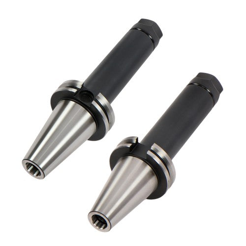 2Pcs High Speed CAT40-ER20 Collet Chucks 6" Gage Length Balanced G2.5/25000RPM
