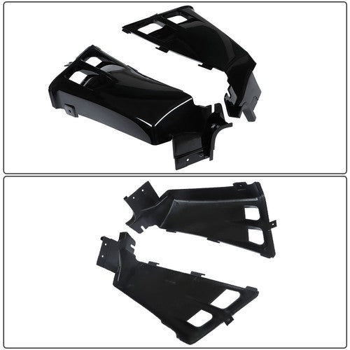 Plastic Gas Tank Side Cover & Grill For Yamaha Banshee 350 1987-2005 2006 Black