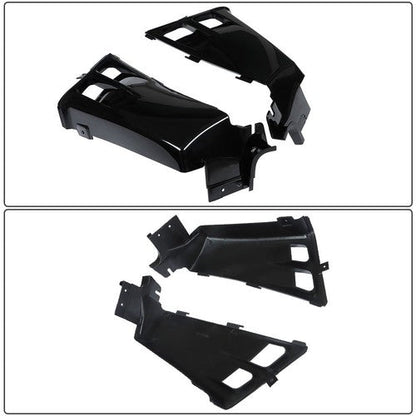 Plastic Gas Tank Side Cover & Grill For Yamaha Banshee 350 1987-2005 2006 Black
