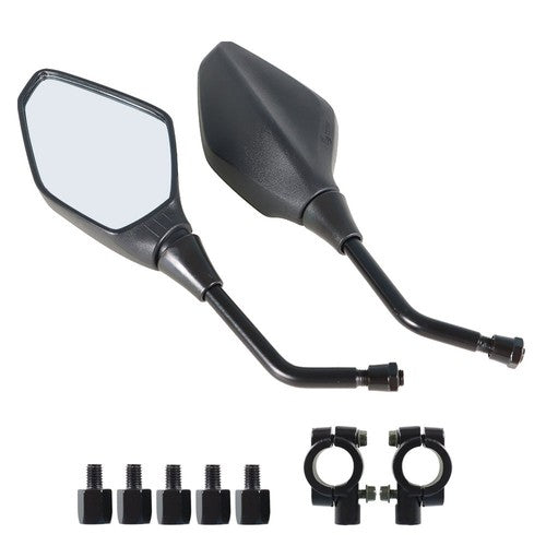 Rear View Side Mirrors Connectors Fit For Polaris Sportsman 110 300 XP 850 1000