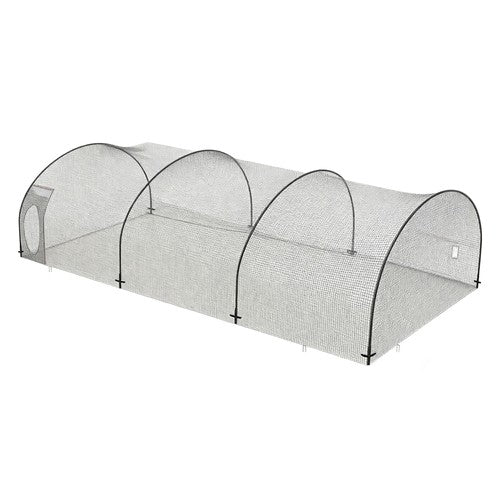 22x12x8 FT Softball Baseball Cage Net and Frame Heavy Duty Pitching Cage