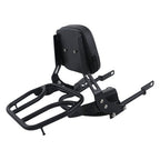 For Bonneville T100 T120/Black 2016-2024 Backrest Sissy Bar w/ Luggage Rack USA