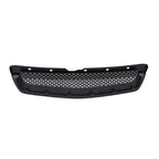 JDM Type R Black Mesh Front Hood Grille Grill for 1999-2000 for Honda Civic