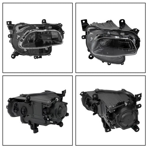 Clear Housing Projector Headlight For Jeep Cherokee 2014-2018 HID Single RH Side