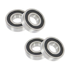 4Pcs 63/32-2RS Bearings 32��75��20mm Double Rubber Seals Deep Groove Ball Bearing