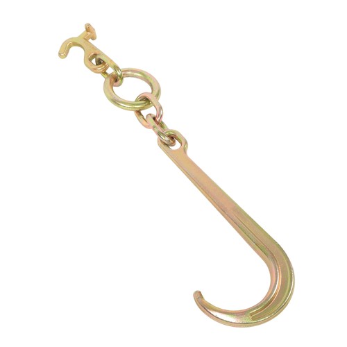 15 Inch G70 J Hook w/T-J Hook 5400 Lbs Working Load Limit Towing Hooks