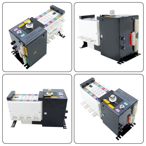 1PC ATS 160A 4 Poles 110V 220V Grid to AC Generator Automatic Transfer Switch