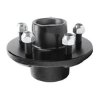 2-Pack Pre-assembled 5-Lug 4.5"Trailer Wheel Hub For 3,500 lbs #84 Trailer Axle