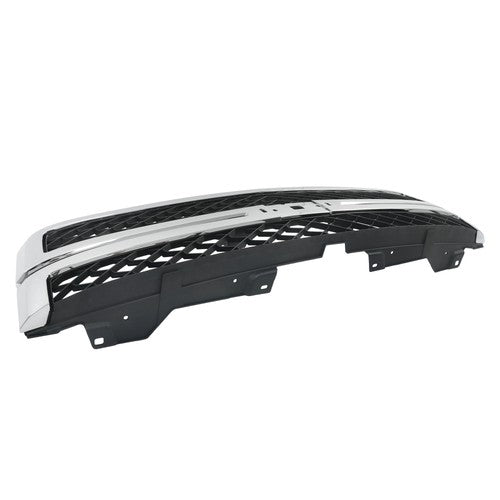 Front Bumper Grille Black Chrome For Chevy Silverado 2500HD 3500 HD 2011-14