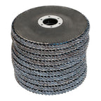 100 Pieces Premium Zirconia Flap Disc Sanding Grinding 4-1/2" X7/8" 40 Grit