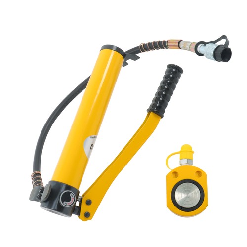 20T Low Profile Hydraulic Jack Porta Power Kit + CP-180 Manual Hydraulic