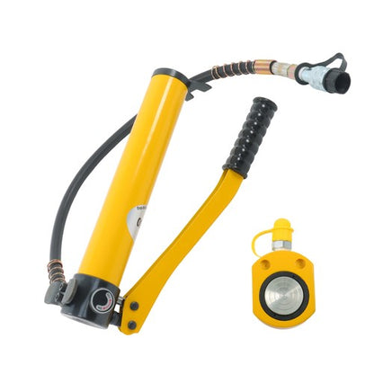 20T Low Profile Hydraulic Jack Porta Power Kit + CP-180 Manual Hydraulic