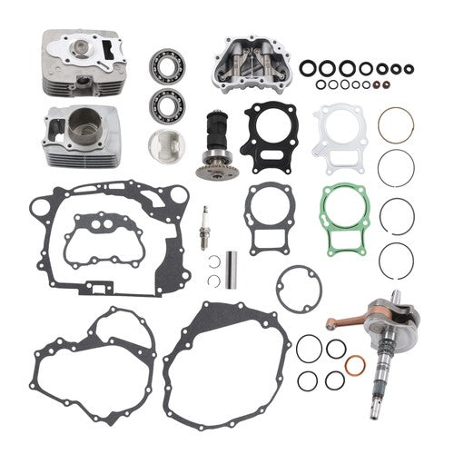 13000-HM8-A40 For Honda TRX250 Complete Cylinder Crankshaft Bearings Gasket Kit