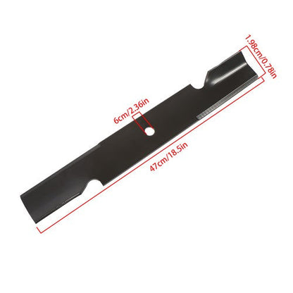 3 PK 91-622 Black Blades fits 52" Scag 482462 482878 48108 21227S 481711