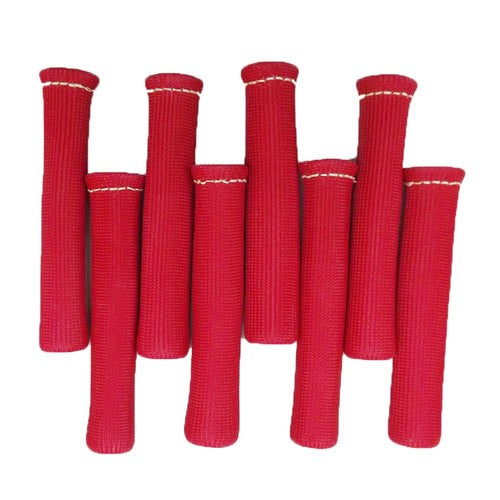 Red 1200°Spark Plug Wire Boots Heat Shield Protector Sleeve SBC BBC 350 454