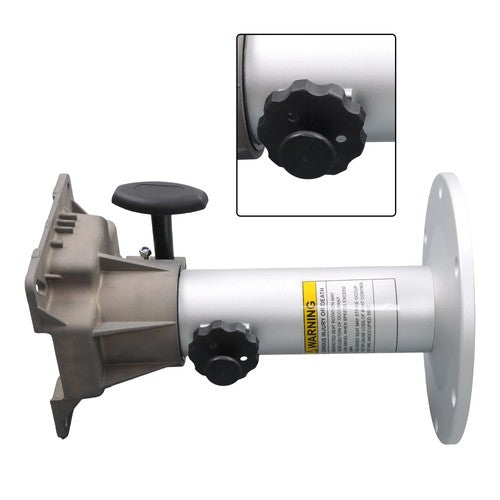 Aluminum Height 13"-19" Locking Boat Seat Pedestal Adjustable Boat Seat Mount