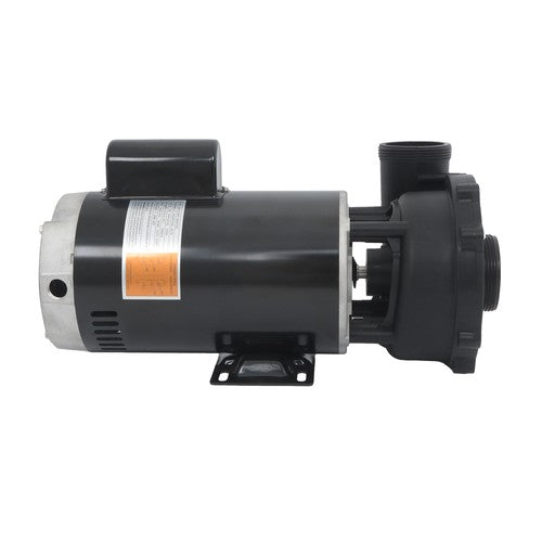 3722021-1D Spa Pump 5.0HP 230V 2" Discharge 2-Speed 56Y-Frame Hot Tubs Black
