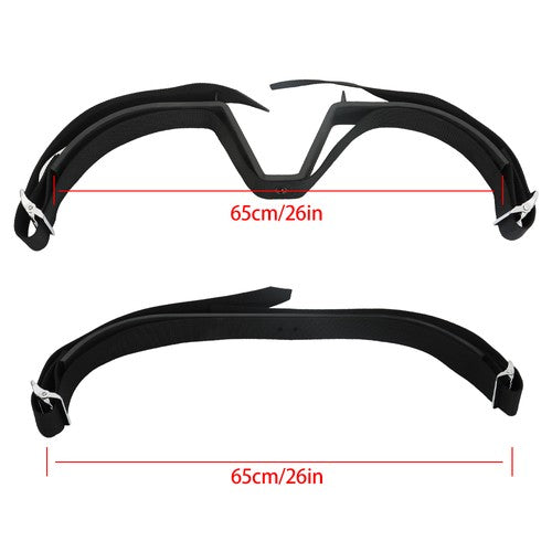 Rear Seat Bag Holder Universal Attachment Set Golf Cart For Club Car EZGo Yamaha