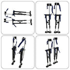 Drywall Stilts 36" - 48" Adjustable Aluminum Alloy For Painting Electrical Stilt
