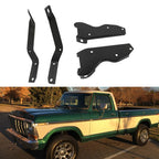 Suitable For Ford F-100 F-250 F-350 1964-1979 Pickup Rear Bumper Brackets Metal