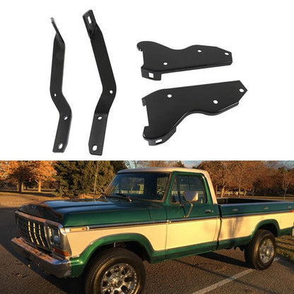 Suitable For Ford F-100 F-250 F-350 1964-1979 Pickup Rear Bumper Brackets Metal