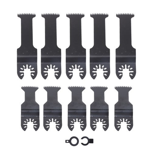 Oscillating Multitool Blades Kit 10 PCS Japanese Tooth Saw Blades Extra-Long