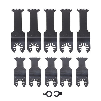 Oscillating Multitool Blades Kit 10 PCS Japanese Tooth Saw Blades Extra-Long