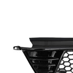 Front Bumper Lower Grille Honeycomb Glossy Black for 2022-2024 for Honda Civic