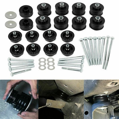 KF04060BK Body Mount Bushing Kit For Ford F250 F350 Super Duty 2WD 4WD Pickup