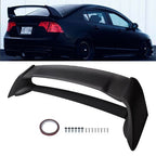 For Honda Civic Sedan 2006-2011 Rear Trunk Spoiler Wing Assembly Matte Black