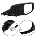 Passenger Power Door Right Rearview Mirror Plastic For Nissan Altima 2013-2018