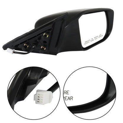 Passenger Power Door Right Rearview Mirror Plastic For Nissan Altima 2013-2018