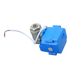 Solid Motorized Ball Valve 1/2in Full Port SS 9-24V AC/DC NC Auto Return