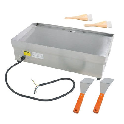 30 Inch Commercial Electric Griddle 3000W Countertop Flat Top Grill 122℉-572℉